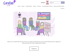 Tablet Screenshot of caraline.com